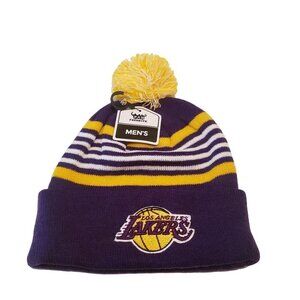 Los Angeles Lakers Mens winter hat New NWT